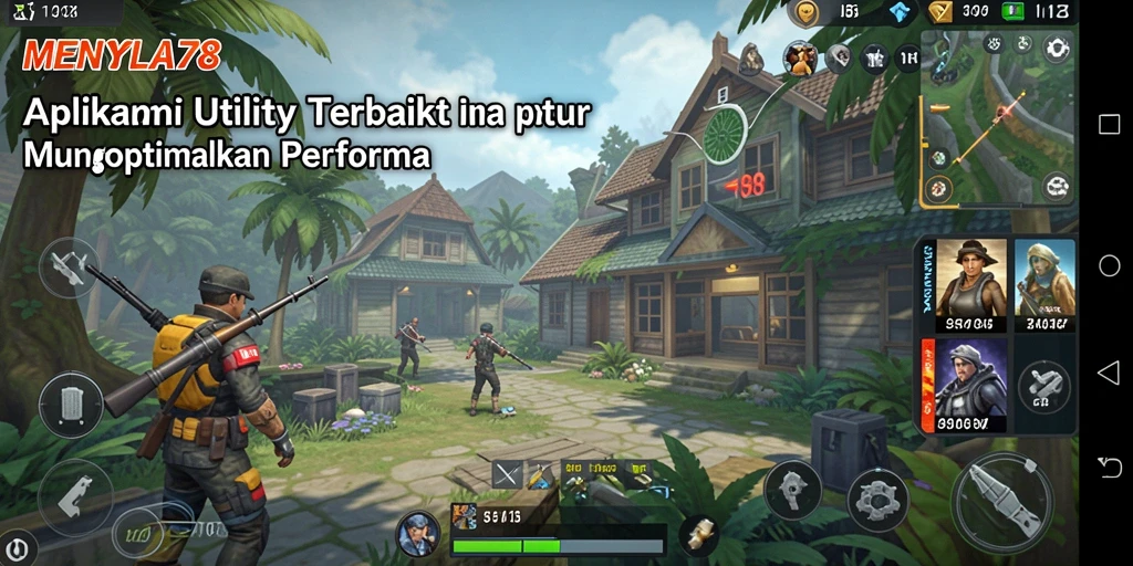 Tampilan fungsi pengelolaan aplikasi di MENYALA78.