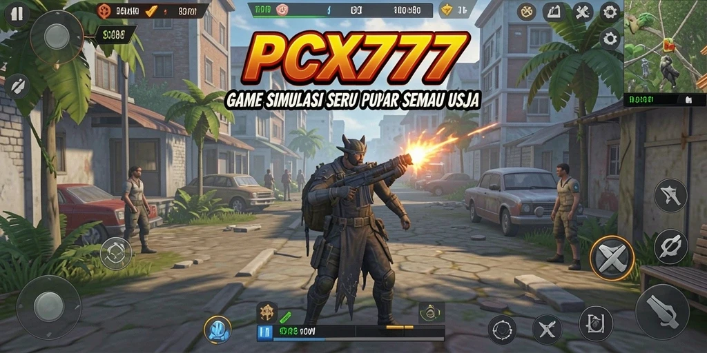 Tampilan gameplay luar biasa dari PCX777 dengan simulasi yang realistis.