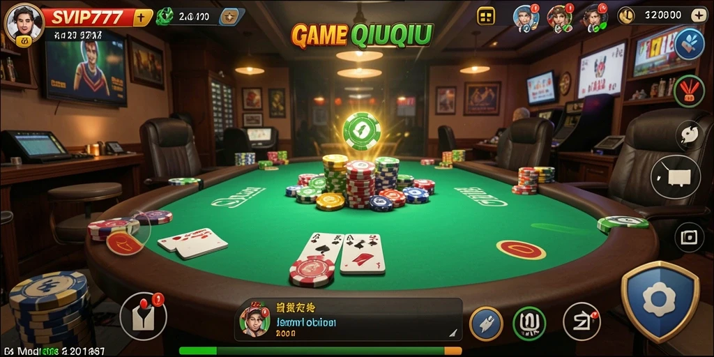 Tampilan Gameplay QiuQiu yang Seru di SVIP777